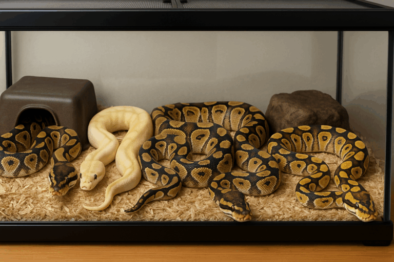 ボールパイソンの多頭飼いは可能？注意点と安全な飼育方法を徹底解説！
