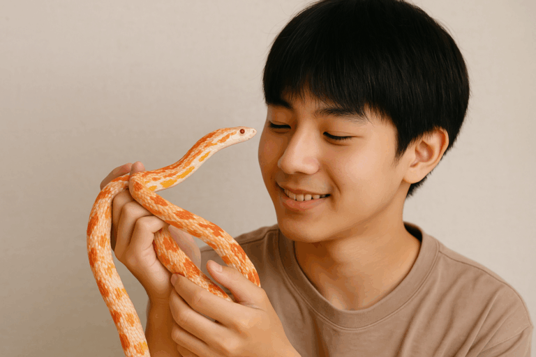 コーンスネークの性格｜噛む・なつく？飼いやすさや注意点も解説！