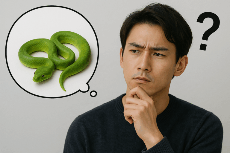ボールパイソンに緑色のモルフは存在する？グリーンパイソンとの違いも解説