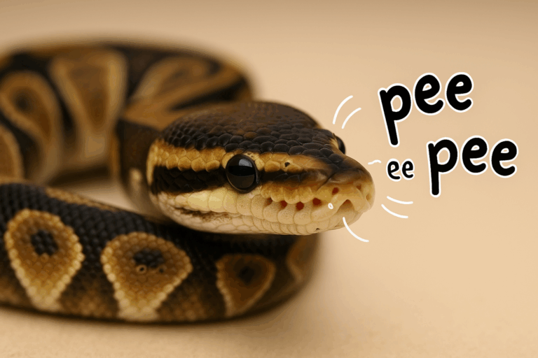 ボールパイソンの鼻息がピーピー鳴る？原因と対処法をわかりやすく解説！